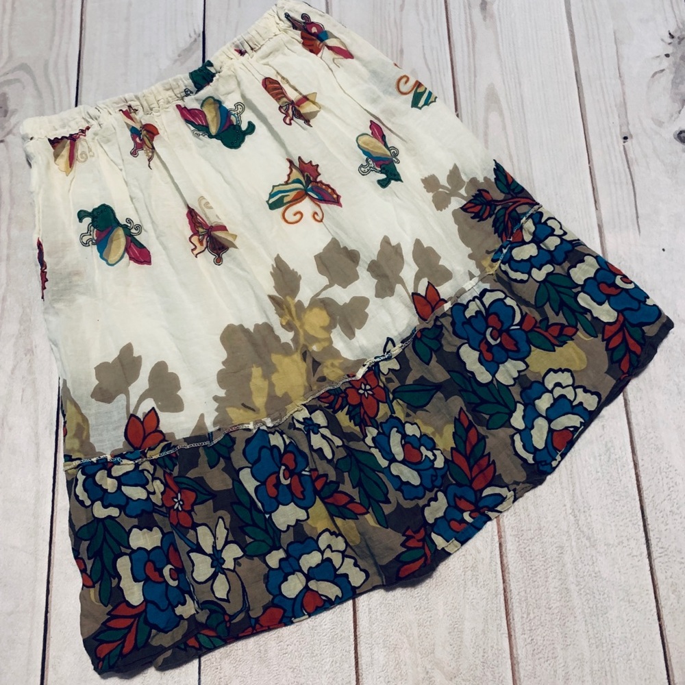 Beautiful Boho Floral Skirt